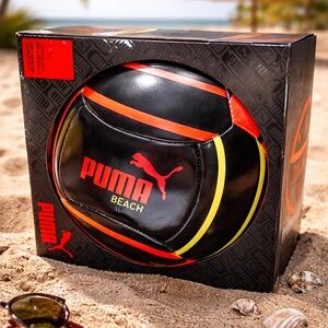 Puma Beach Ball with Neon Accents
